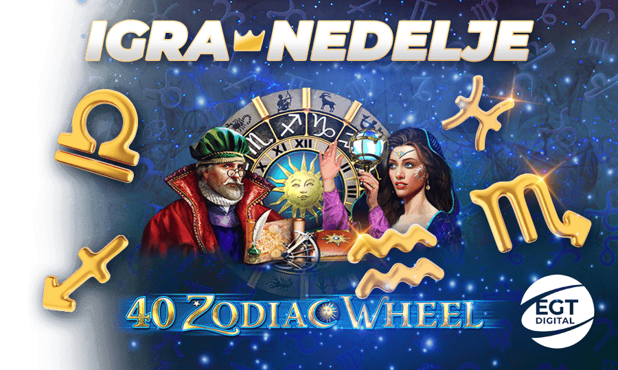 IGRA NEDELJE: 40 ZODIAC WHEEL