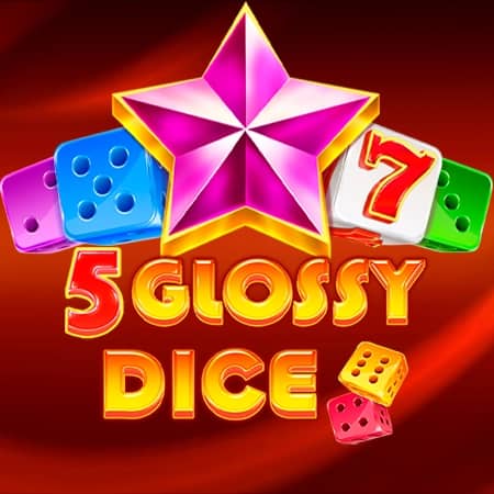 5 Glossy Dice