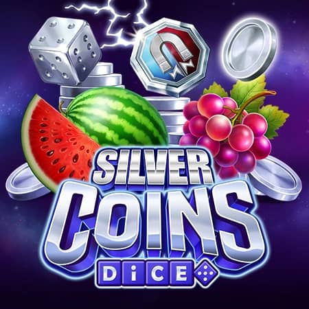 Silver Coins Dice