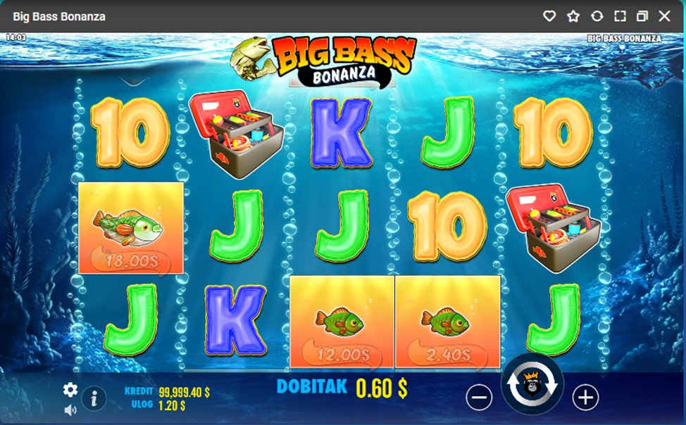 Bonusi i specijalne mogućnosti igre Big Bass Bonanza