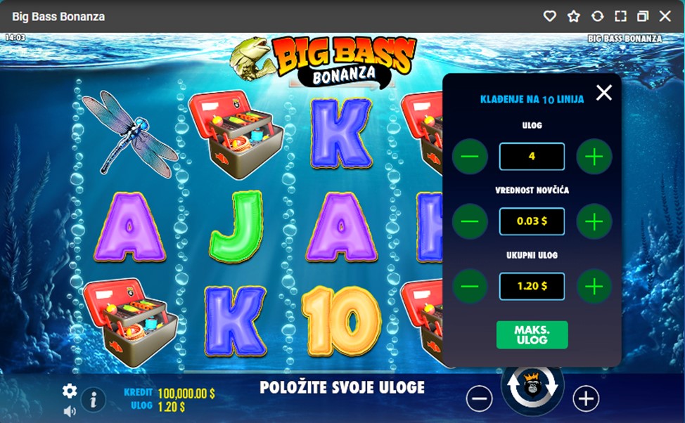 Kako pobediti Big Bass Bonanza u kazinu