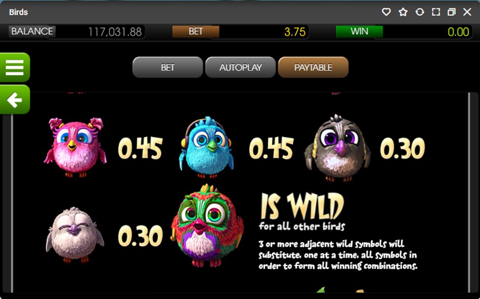 Birds Demo i besplatna igra