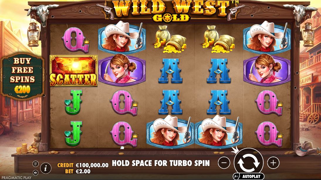 Wild West Gold Free Spins