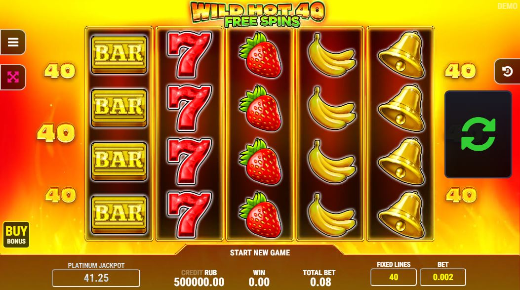Wild Hot 40 Free Spins Review