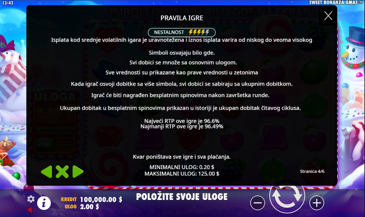 Kako igrati slot Sweet Bonanza Xmas za pravi novac
