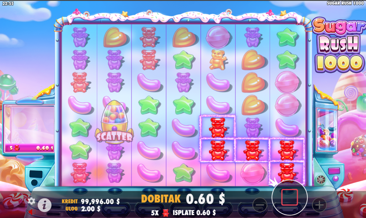 Sugar Rush 1000