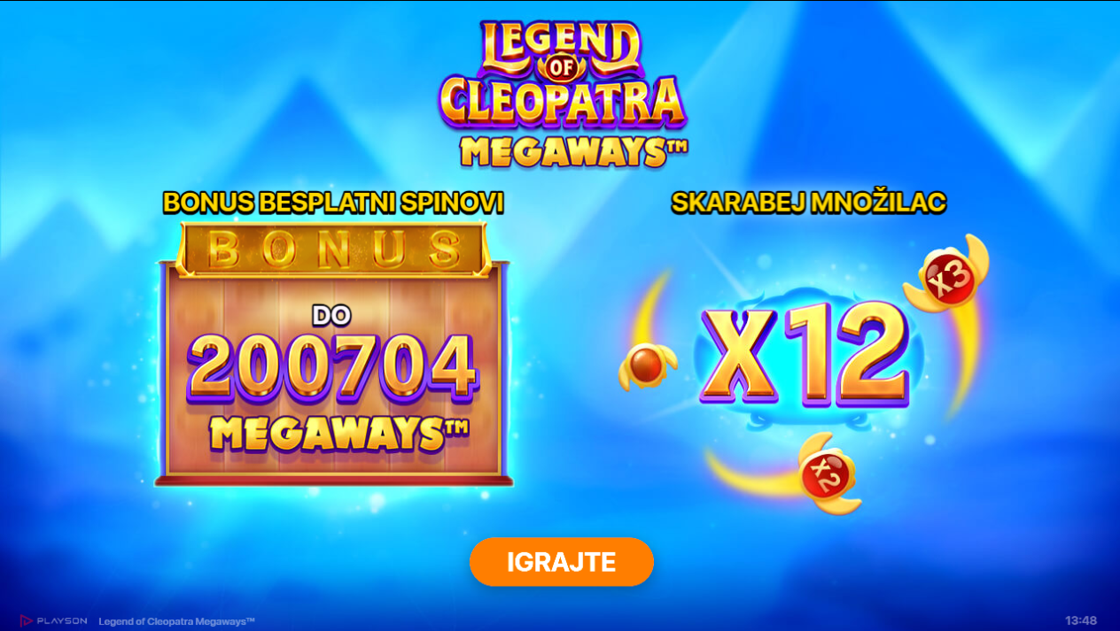 Legend of Cleopatra Megaways