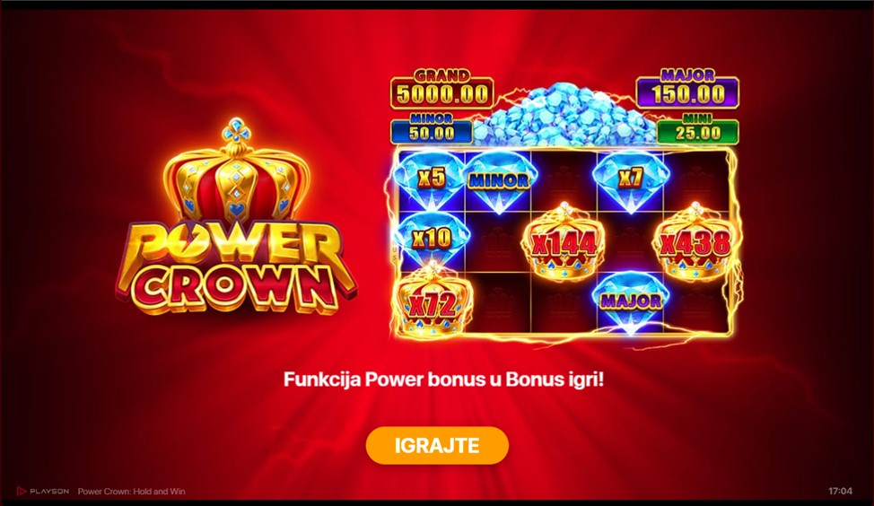 Power Crown Hold and Win