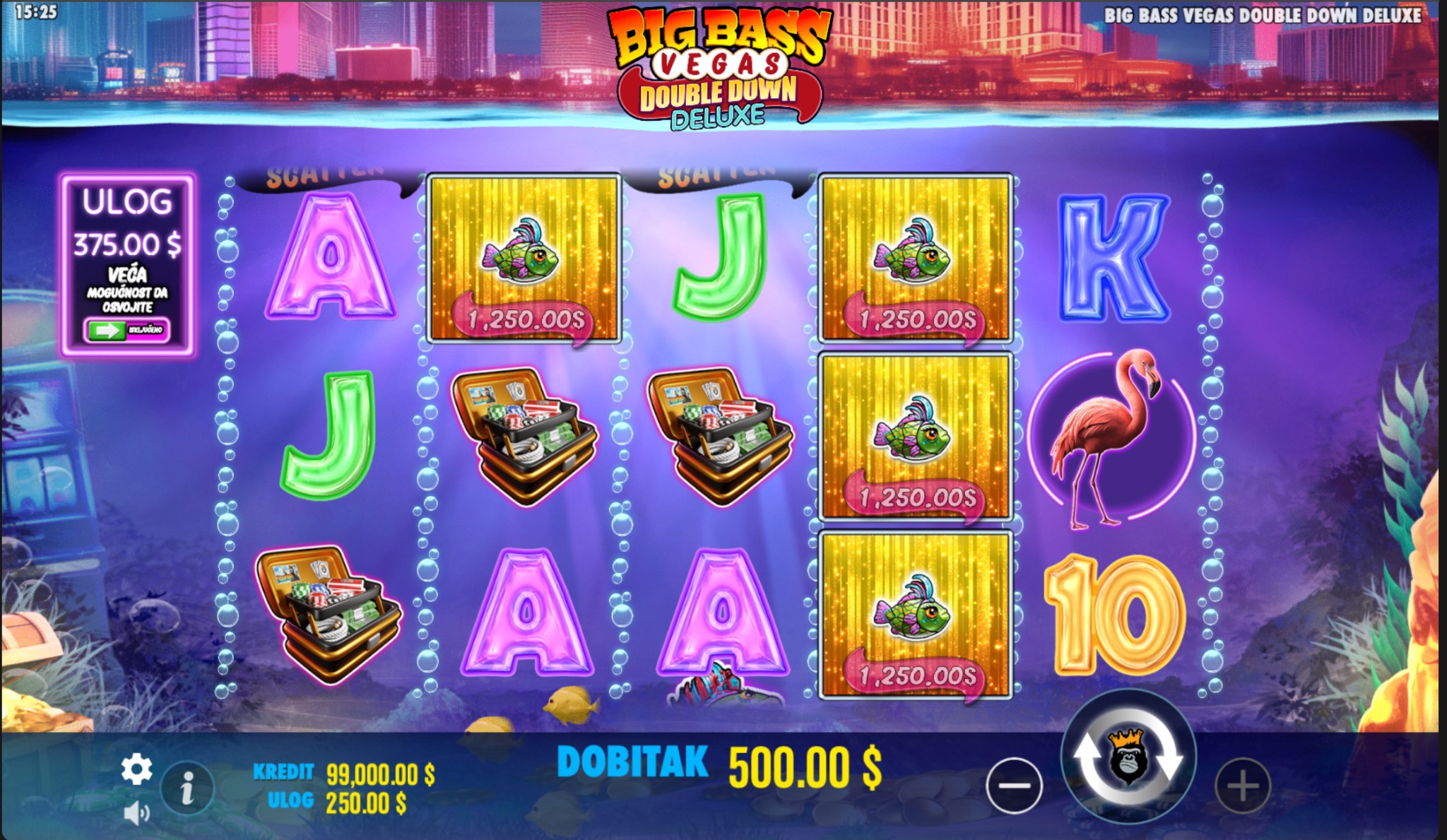Big Bass Vegas Double Down Deluxe Demo i Besplatna Igra