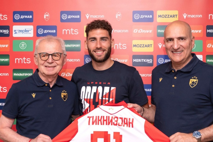 Crvena zvezda ozvaničila transfer defanzivca Naira Tiknizjana iz Lokomotive