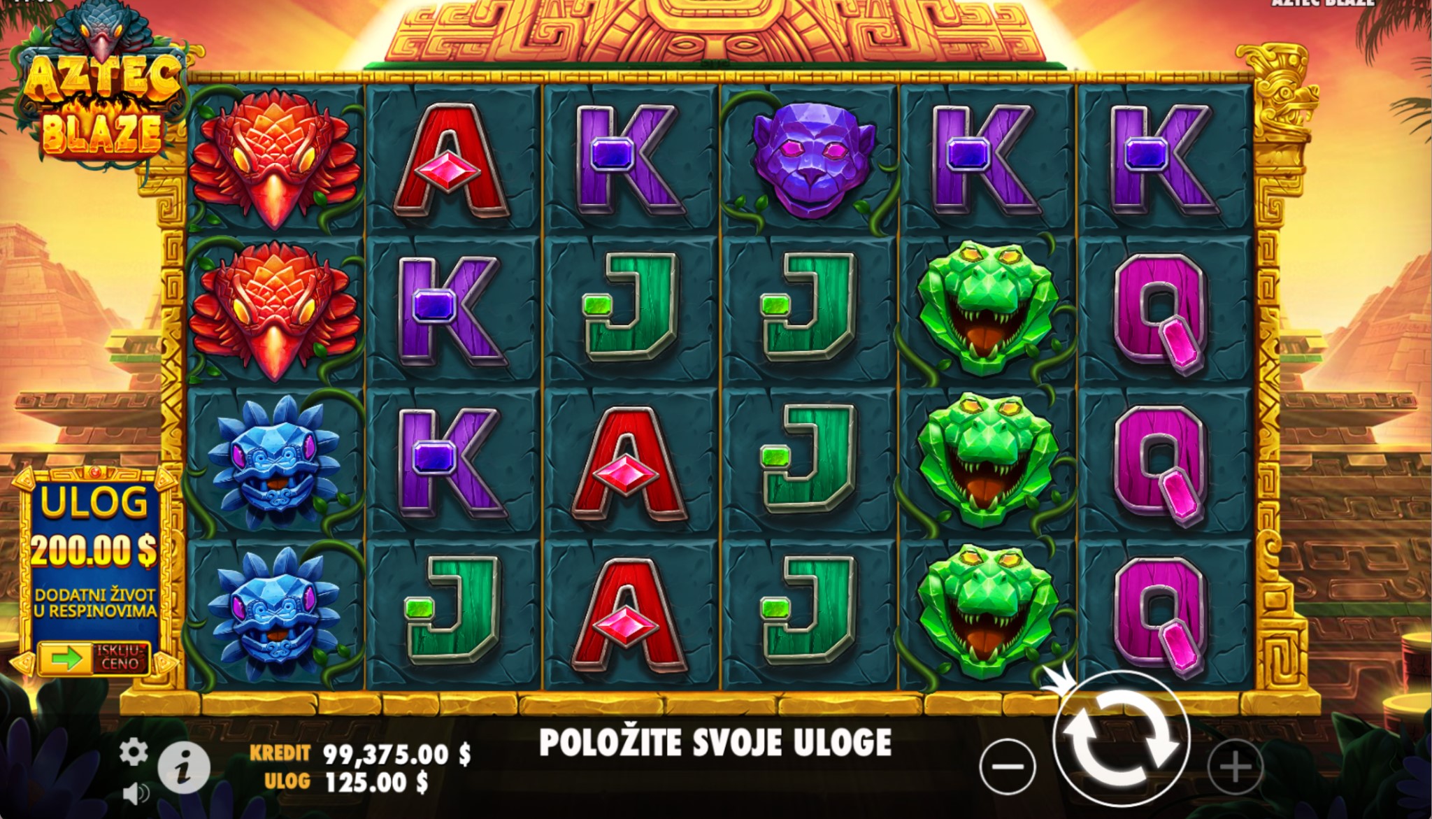 ✅ Bonusi i Posebne Funkcije Igre Aztec Blaze