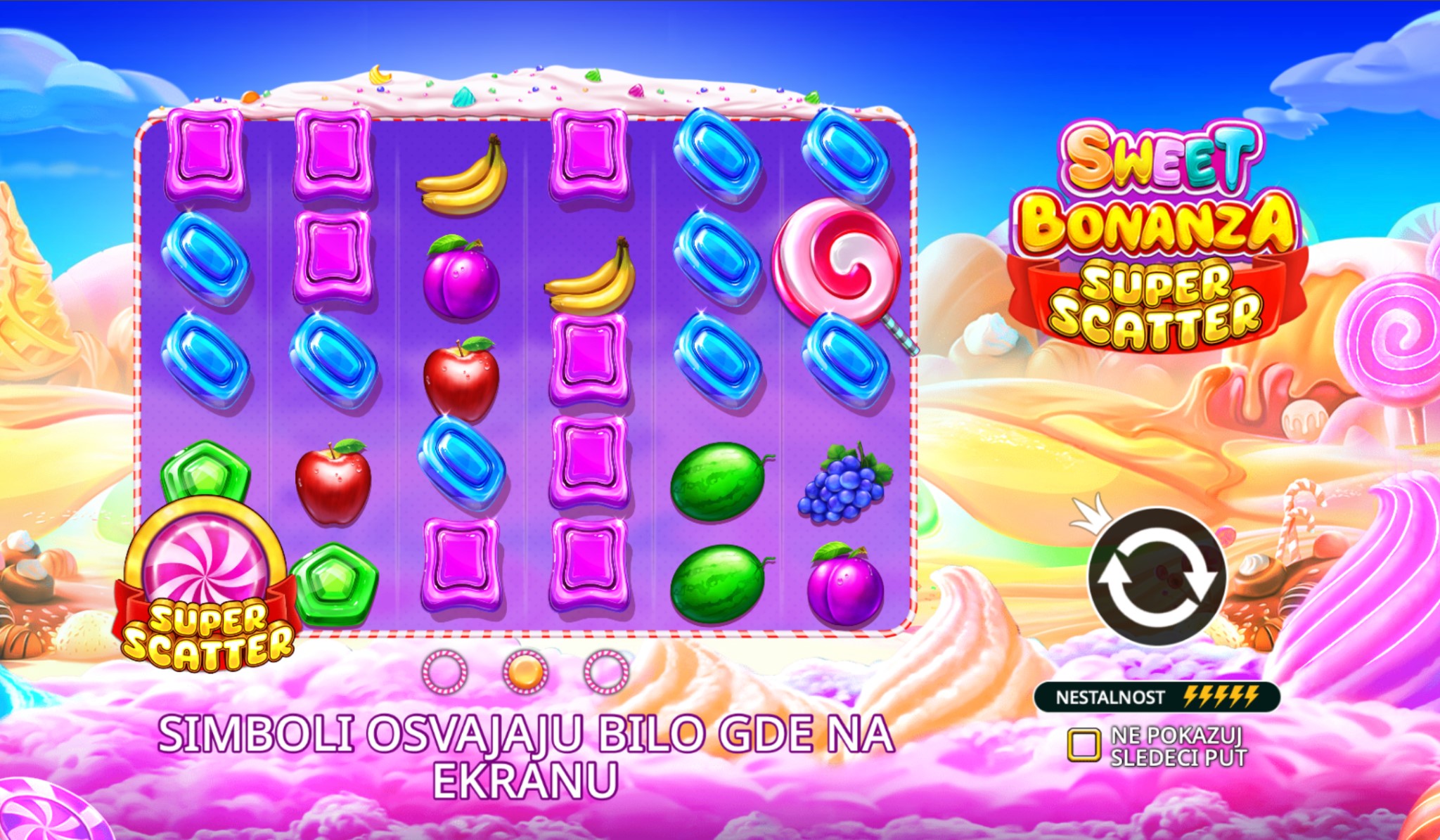 Sweet Bonanza Super Scatter