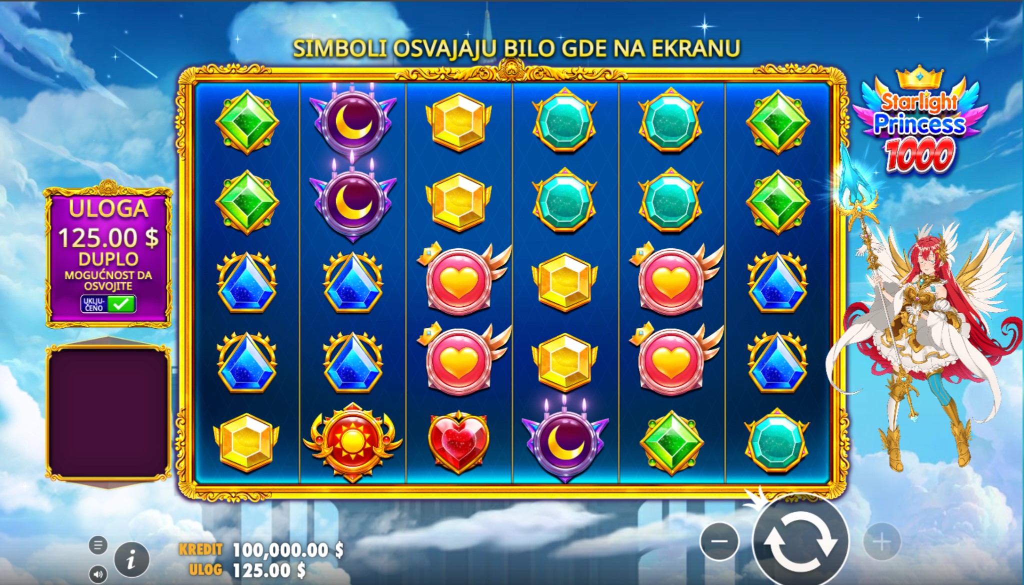 Recenzija Starlight Princess