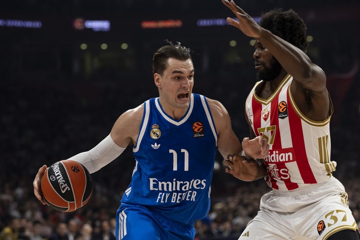 Crvena zvezda obezbedila treću uzastopnu pobedu, ubedljivo pokorivši Real Madrid u Evroligi