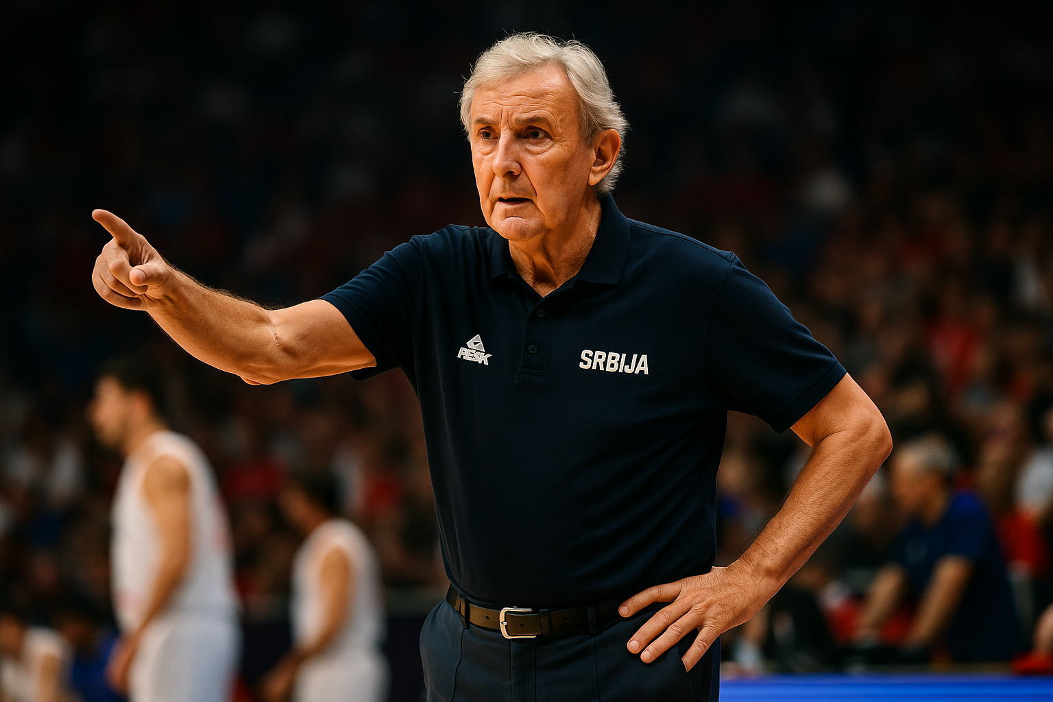Trener Svetislav Pešić