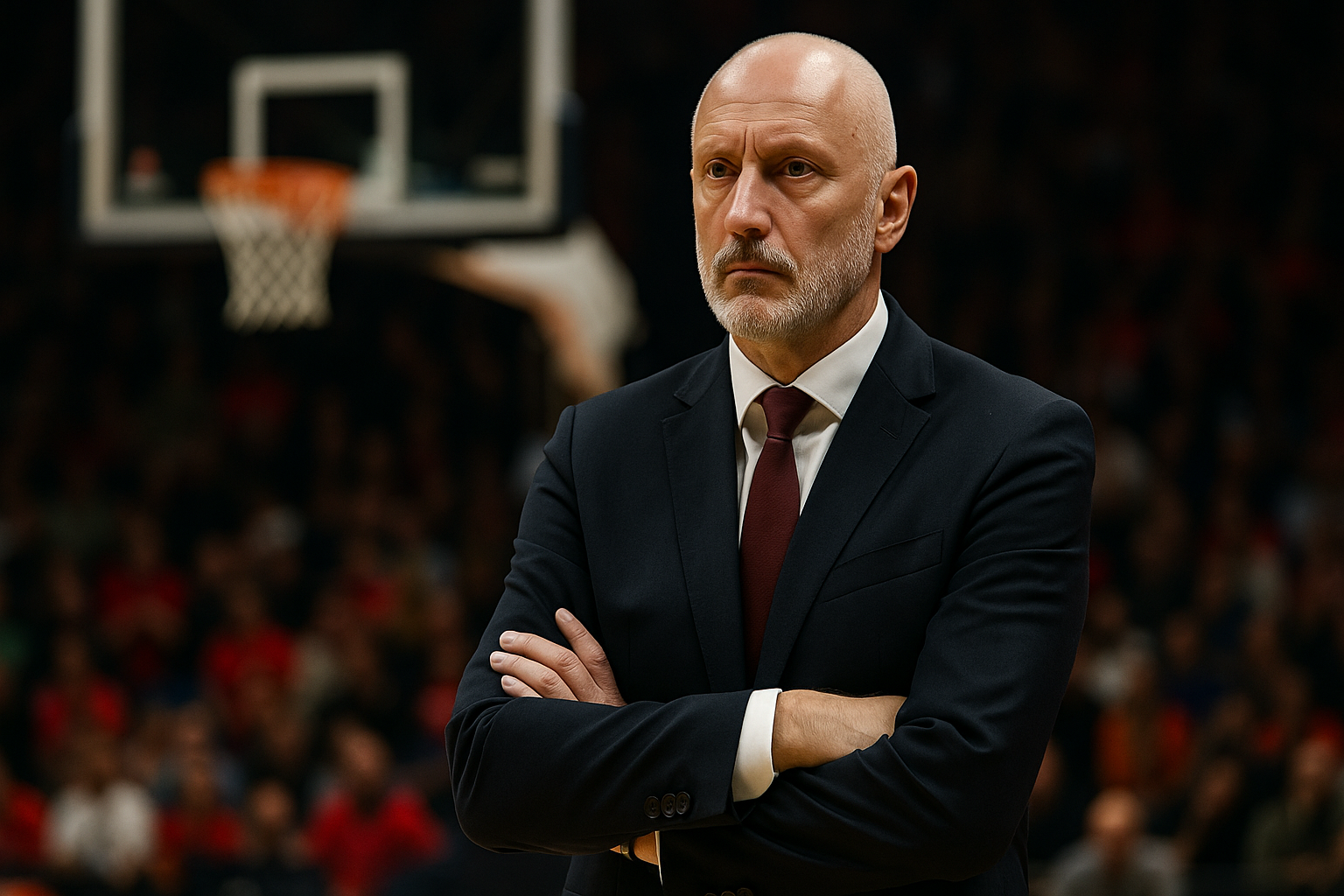 Trener Saša Obradović