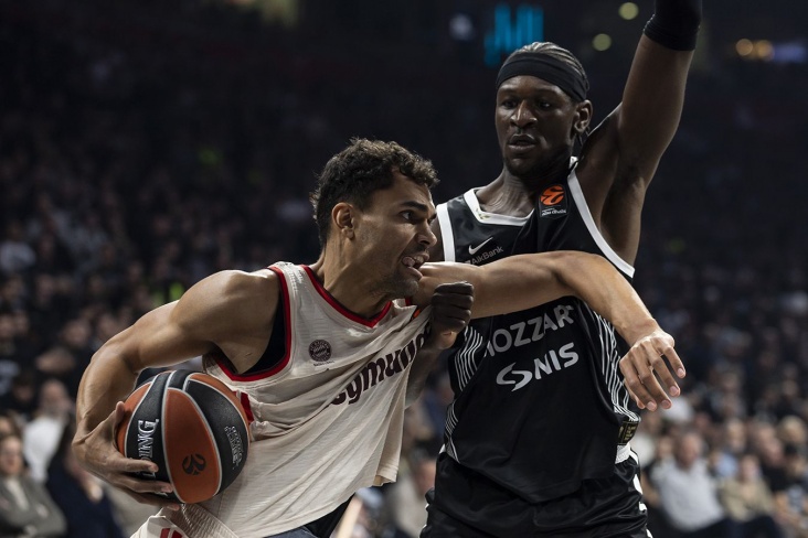 Partizan naneo peti uzastopni poraz Bajernu u Evroligi