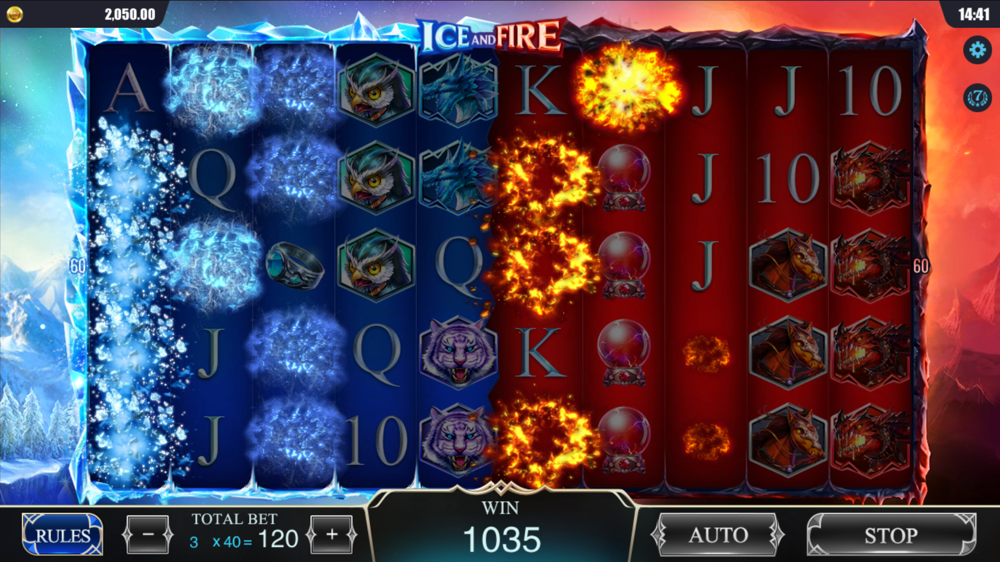 Ice and Fire