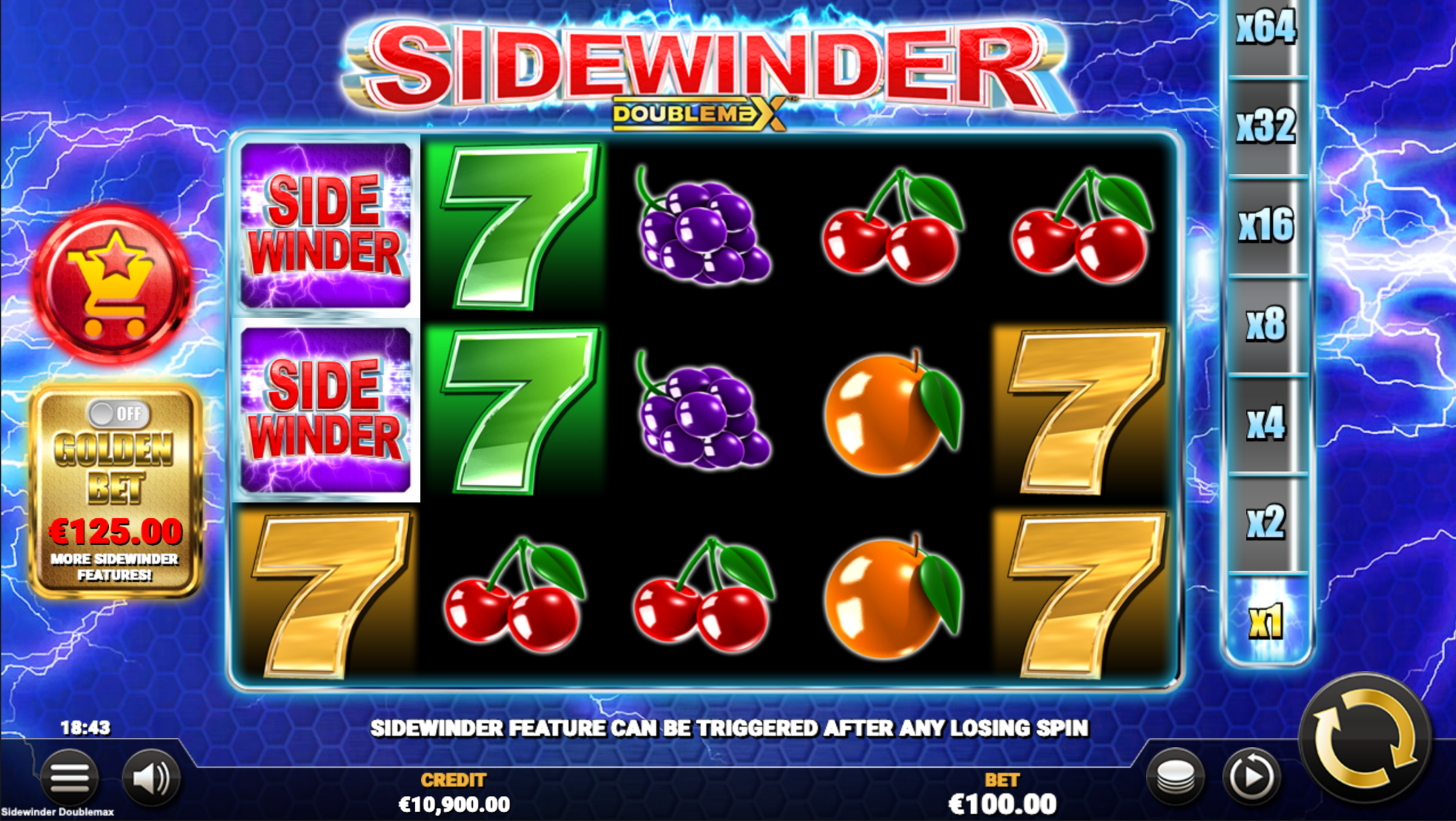Sidewinder Demo i Besplatna Igra