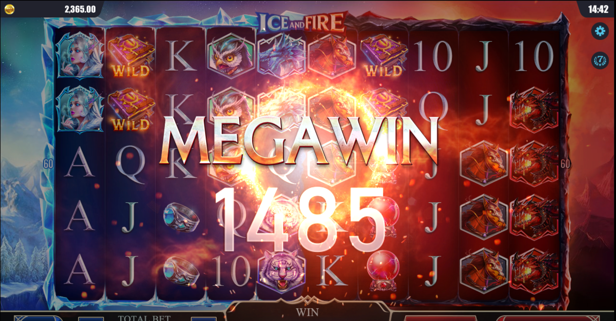 Ice and Fire RTP, Maksimalni Dobici i Volatilnost