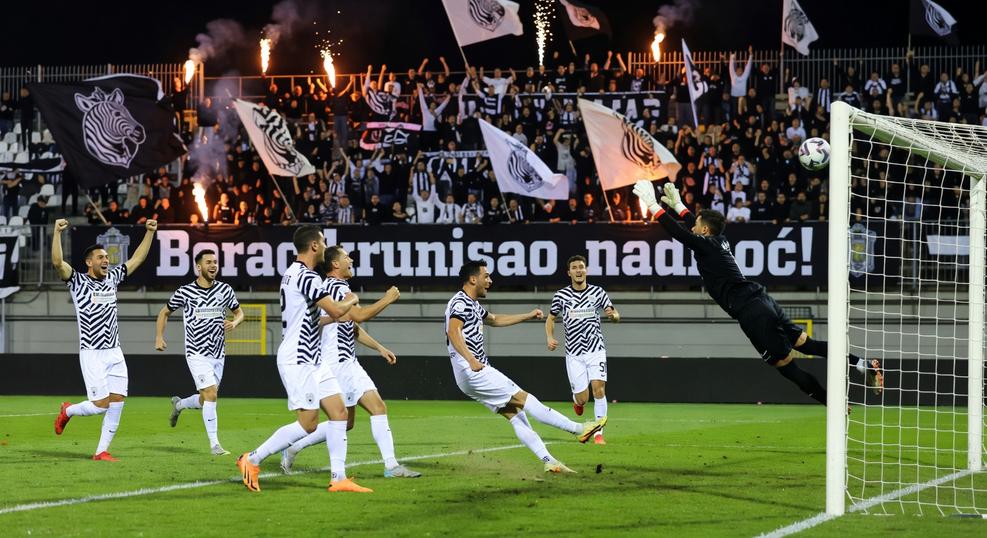 Borac krunisao nadmoć! Pobeda 1:0 nad Dinamom