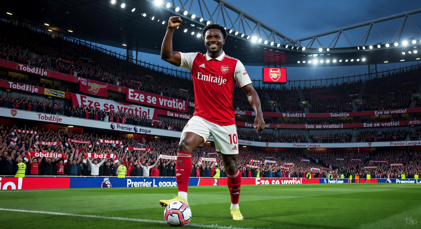 Eze se vratio! Arsenal ojačan pred Bornmut