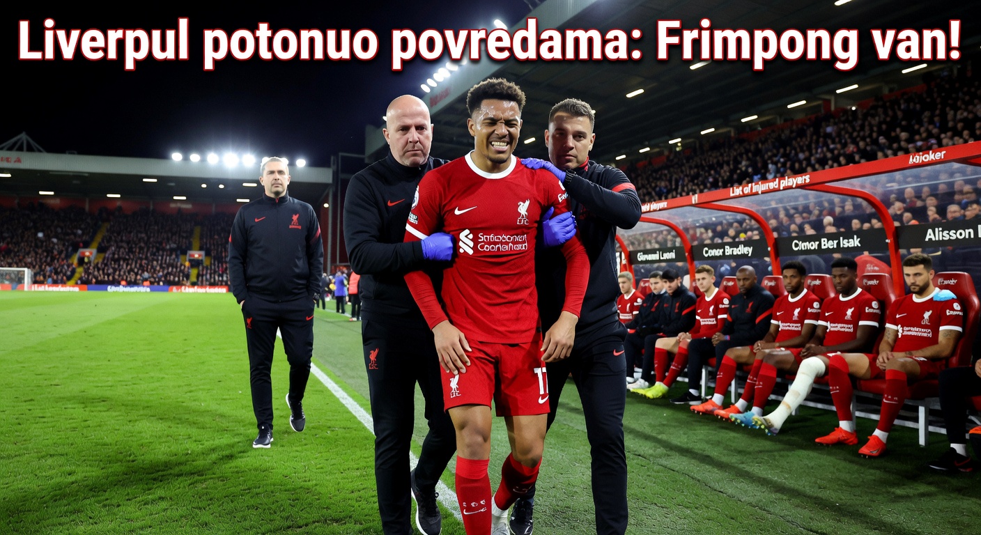 Liverpul potonuo povredama: Frimpong van!