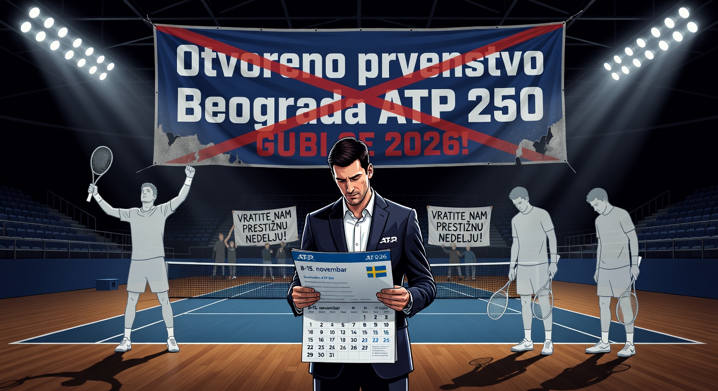 Beograd gubi ATP 250! Kalendar 2026. šokirao