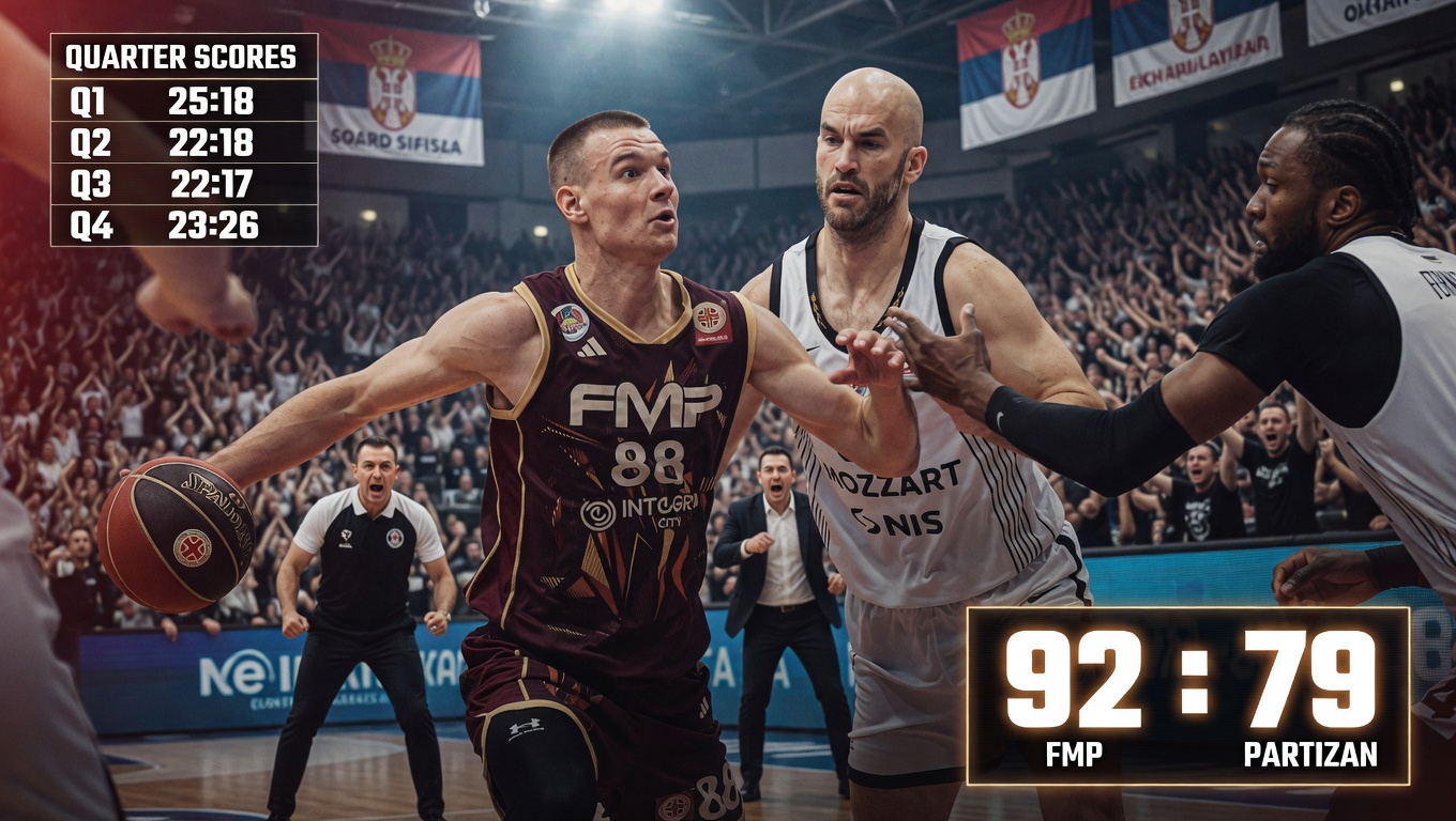 FMP srušio Partizan. Finale je zasluženo!