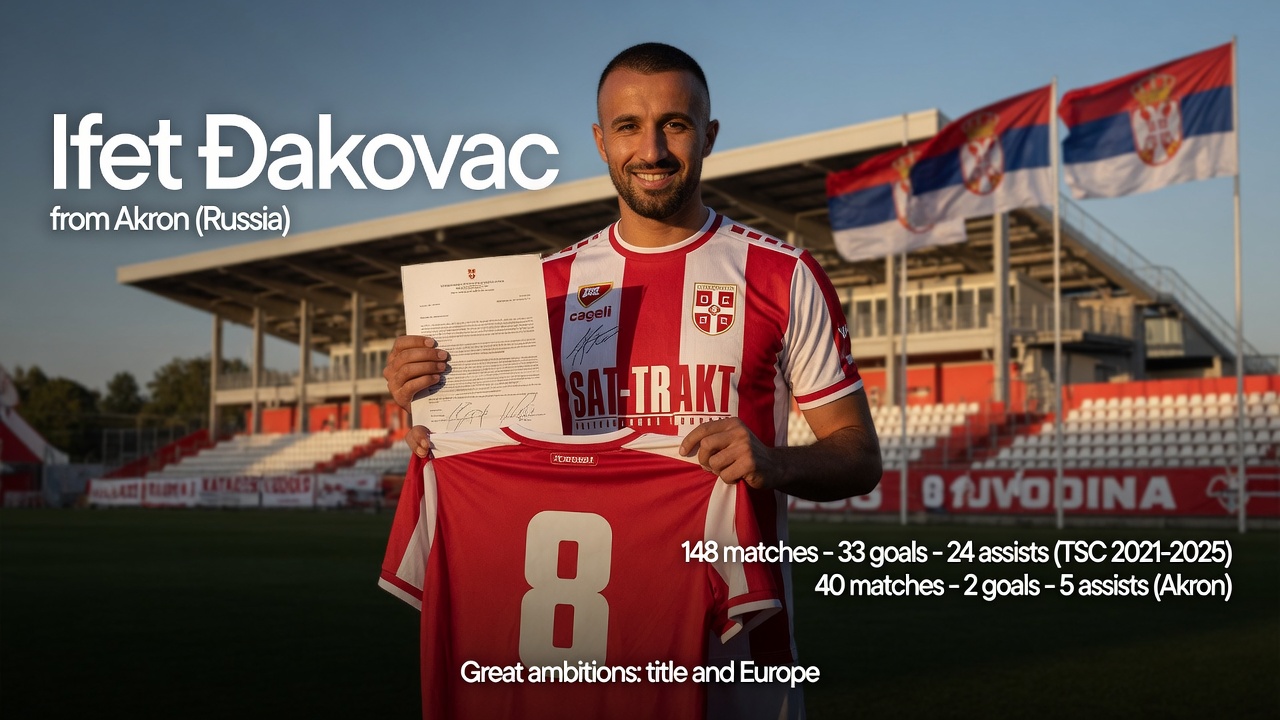 Vojvodina dovela četvrto pojačanje. Đakovac stiže iz Rusije!
