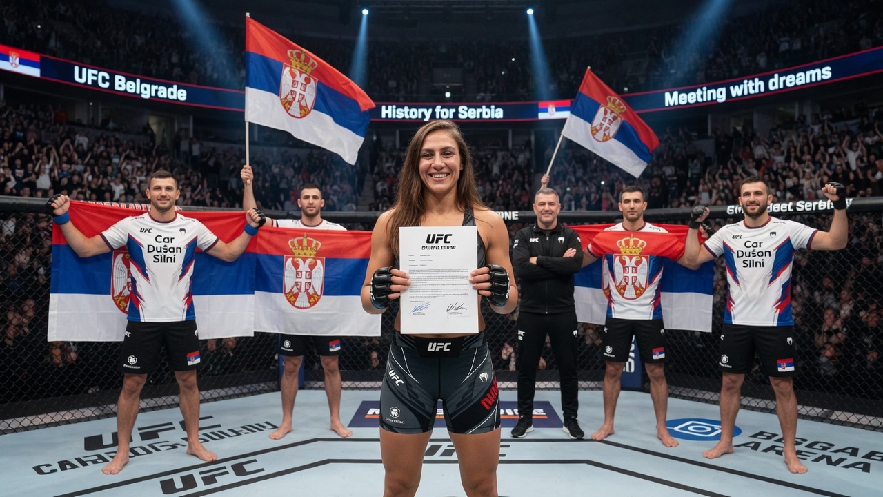 Marina Spasić potpisala za UFC. Istorija za srpski sport!