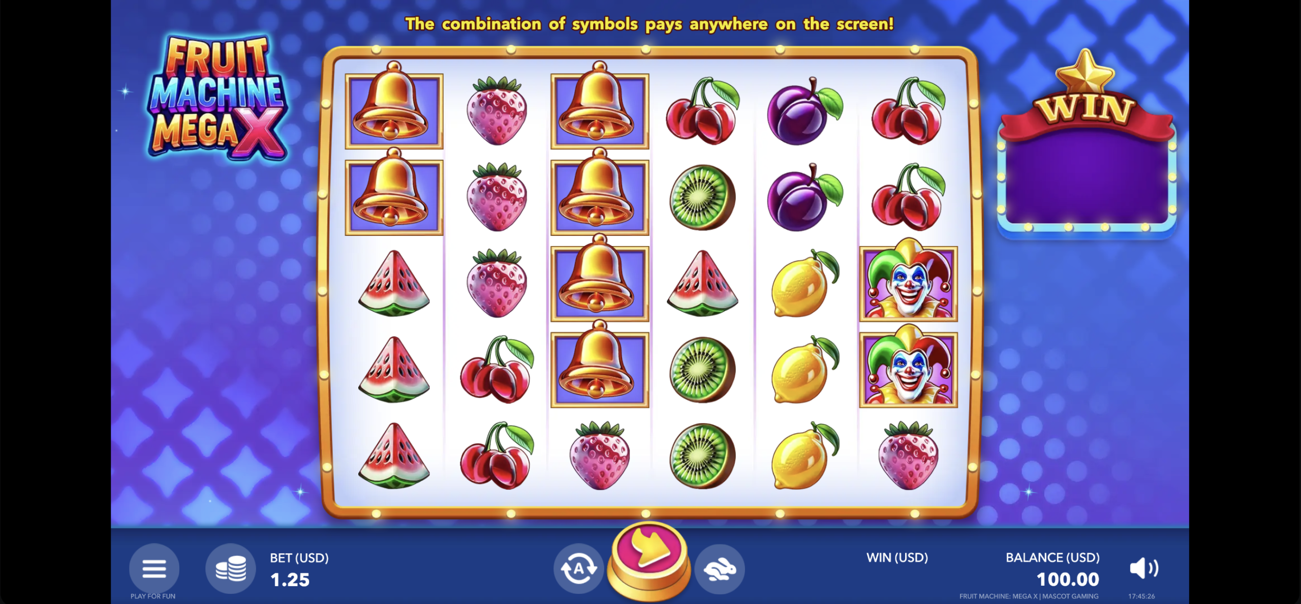 Fruit Machine: Mega X