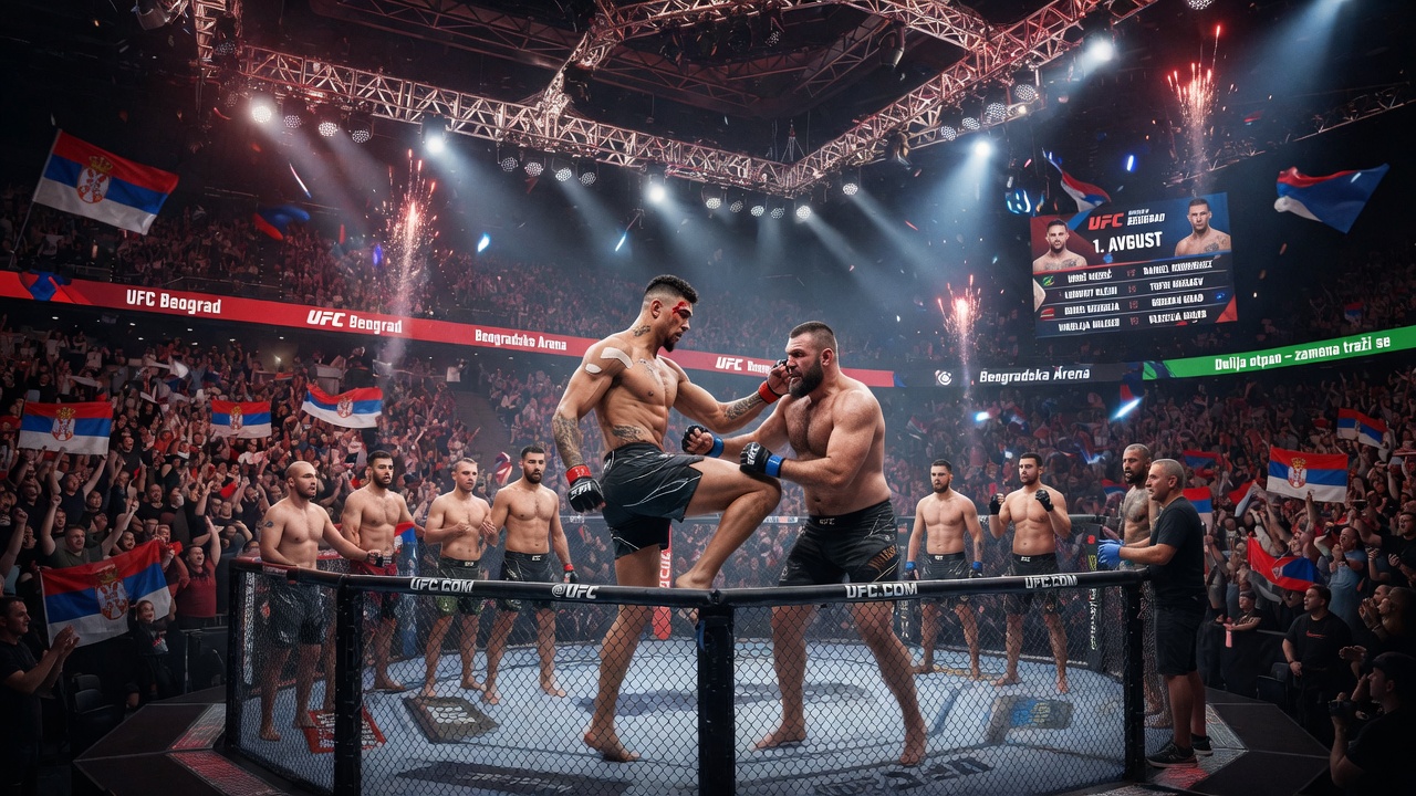 Delija otpao! UFC Beograd traži zamenu.