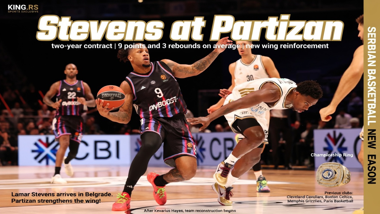 Stivens stigao u Beograd. Partizan pojačao krilo!