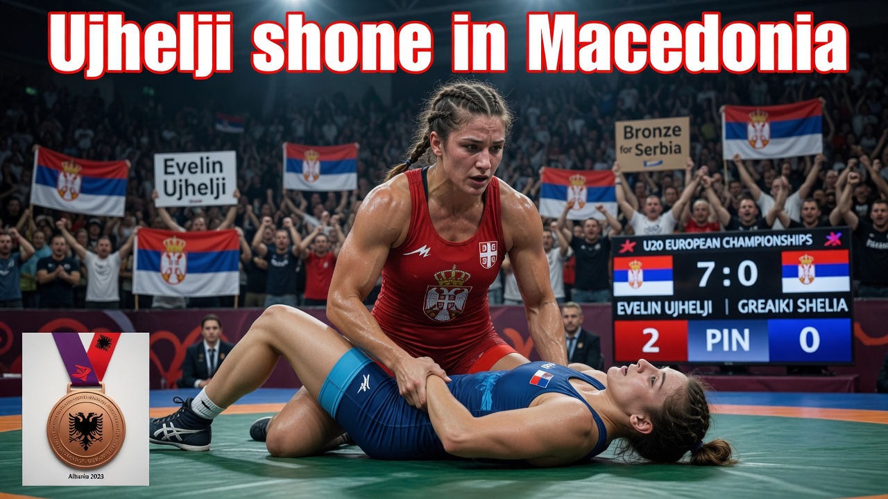 Ujhelji zasijala u Makedoniji. Bronza za Srbiju!