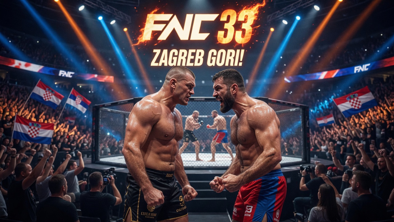 Zagreb gori! FNC 33 donosi titulašku borbu koja oduzima dah.