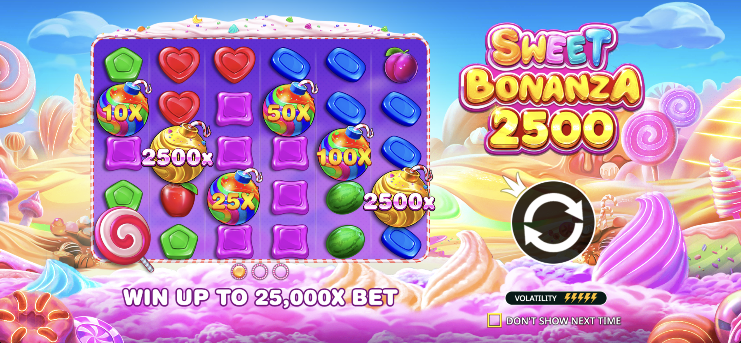 Sweet Bonanza 2500