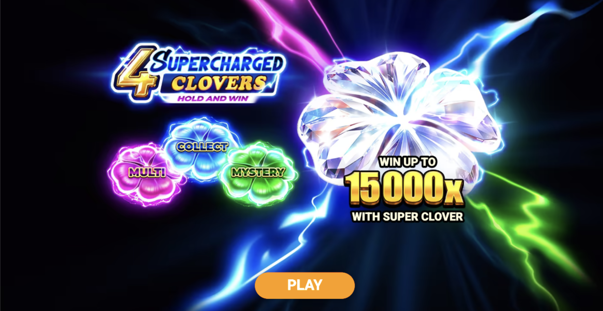 4 Supercharged Clovers: Hold and WIN