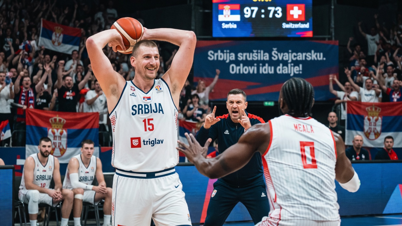Srbija srušila Švajcarsku. Orlovi idu dalje! Srbija srušila Švajcarsku. Orlovi idu dalje!