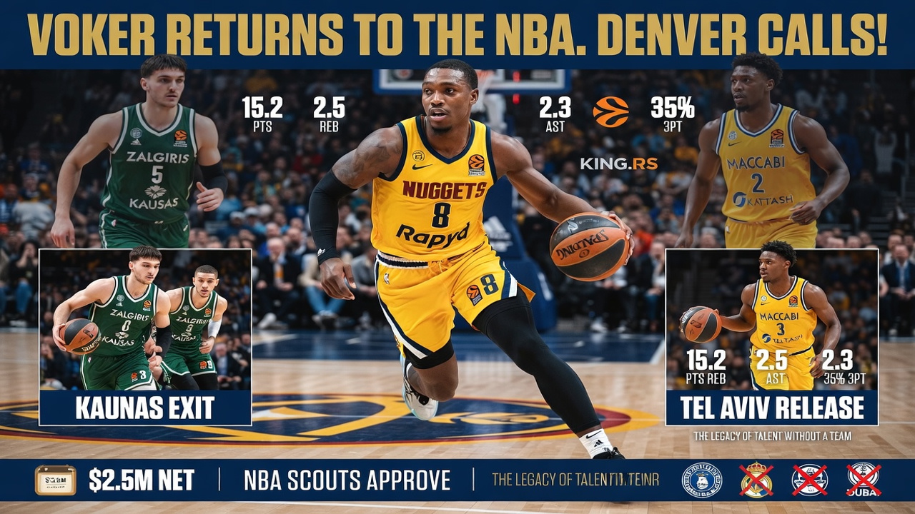 Voker se vraća u NBA. Denver zove! Voker se vraća u NBA. Denver zove!