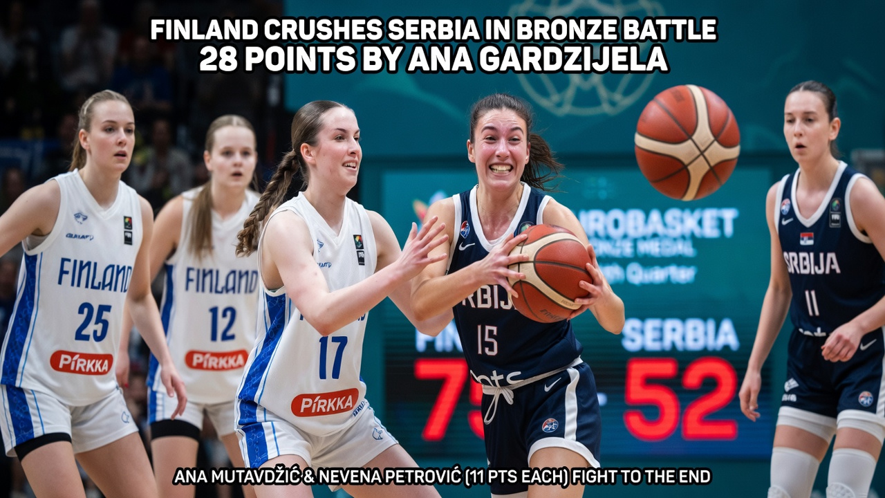 Finska slomila Srbiju u borbi za bronzu Finska slomila Srbiju u borbi za bronzu