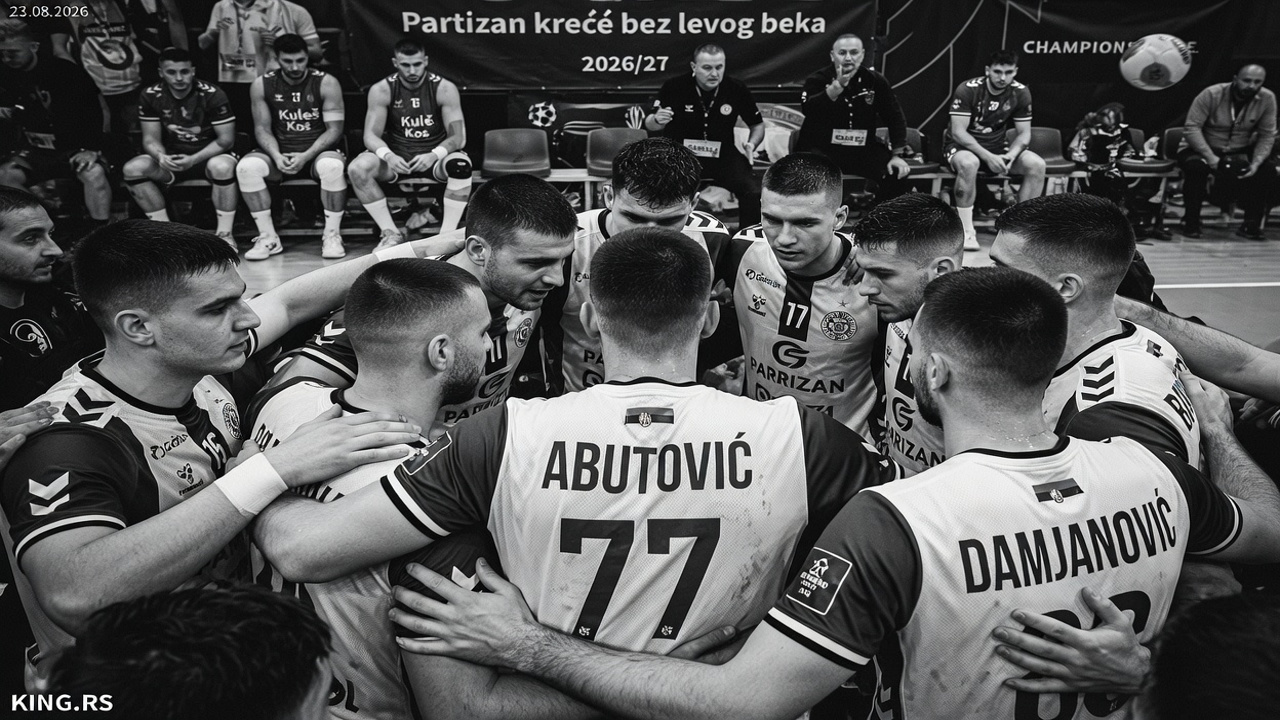 Partizan kreće u Bitolju bez levog beka Partizan kreće u Bitolju bez levog beka