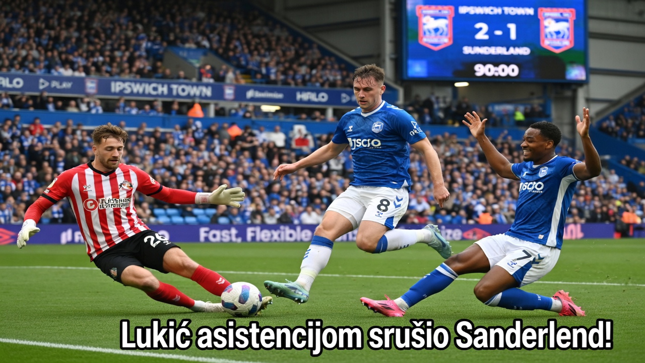 Lukić asistencijom srušio Sanderlend!