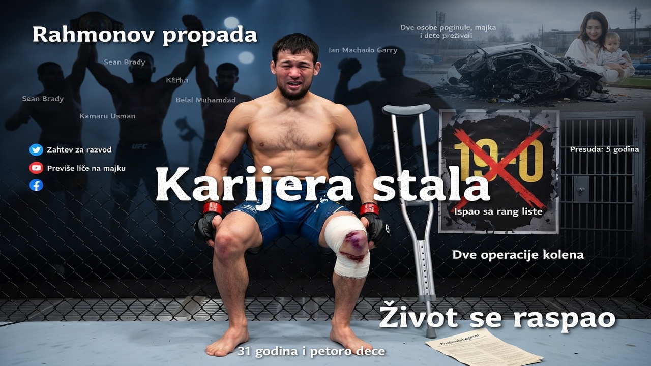 Rahmonov propada. Karijera stala, život se raspao