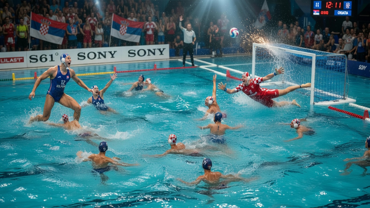 Delfini pali u finišu. Hrvatska slavila za gol!