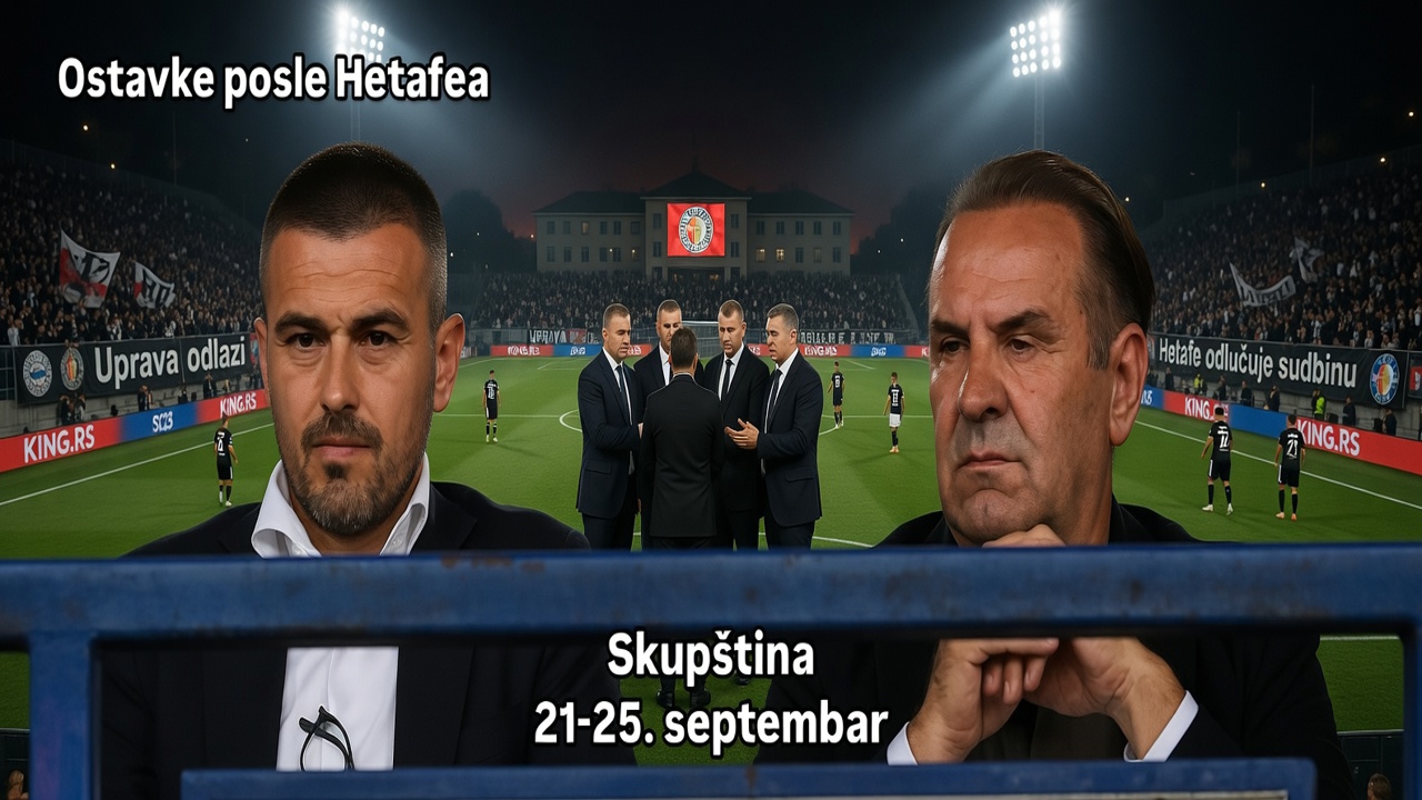 Partizan pred rasplet: Uprava odlazi posle Hetafea
