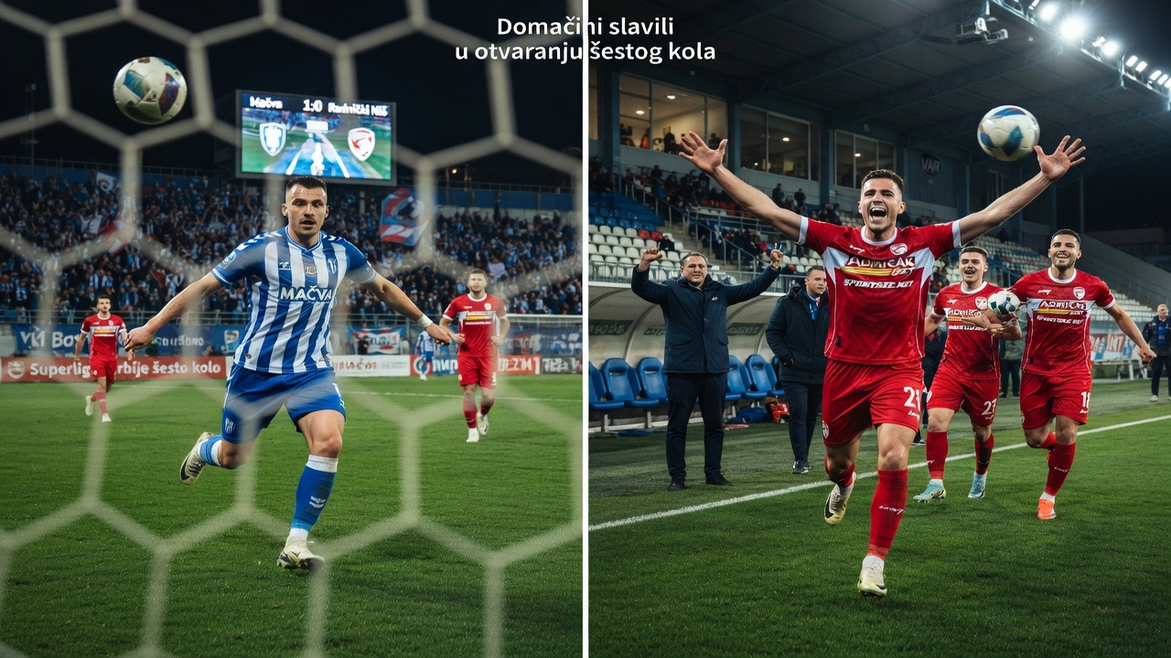 Domaćini slavili u otvaranju šestog kola