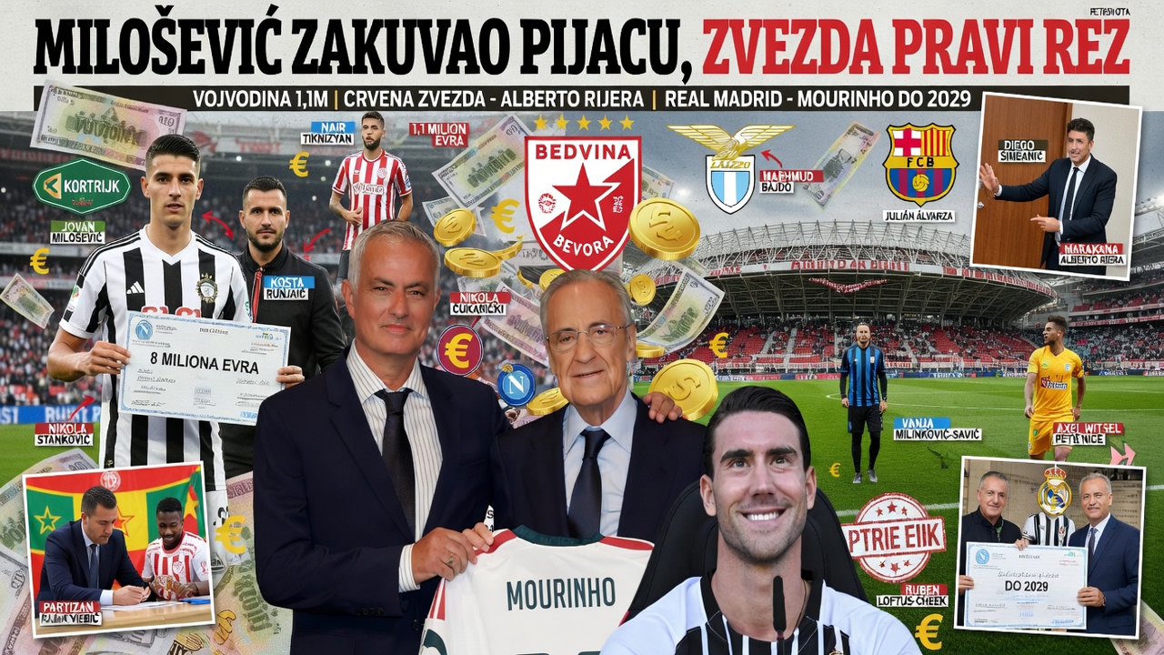 Milošević zakuvao pijacu, Zvezda pravi rez