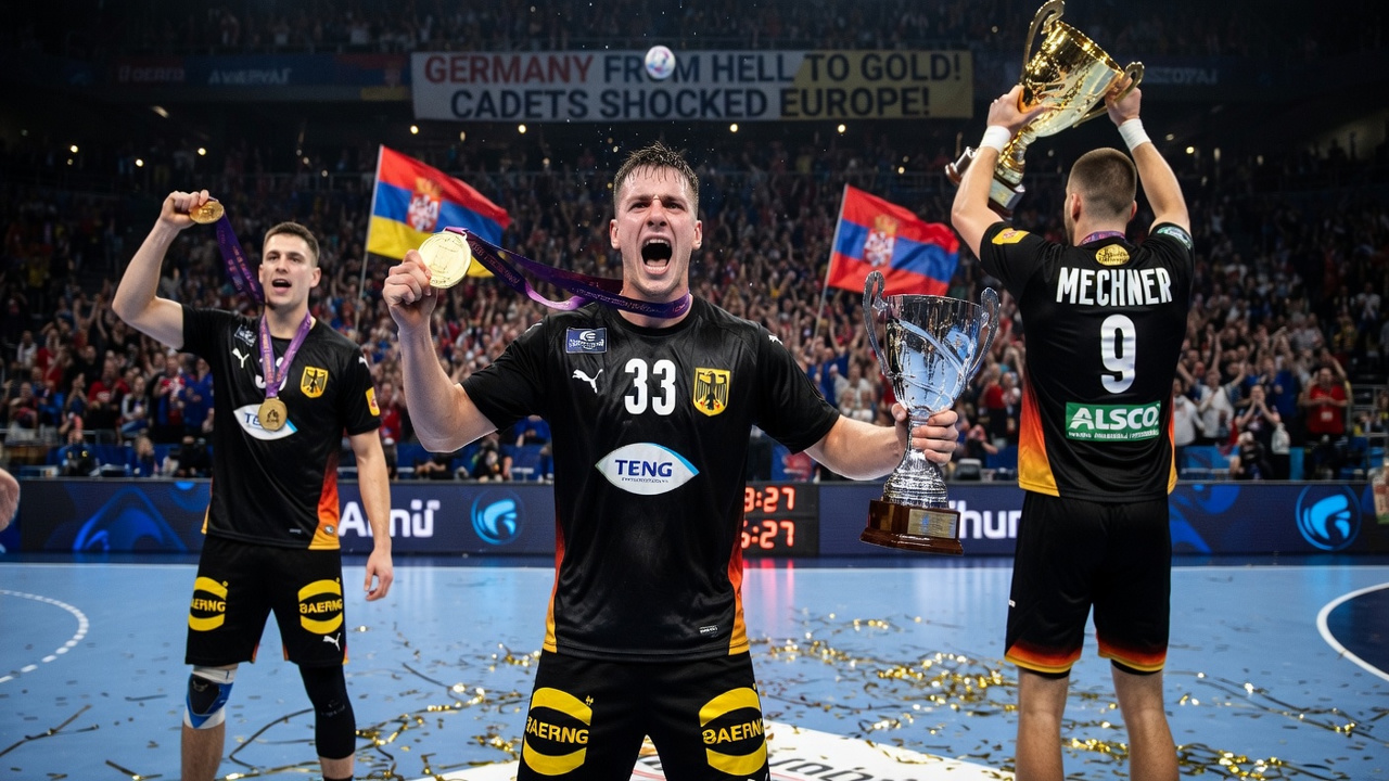 Nemačka iz pakla do zlata! Kadeti šokirali Evropu Nemačka iz pakla do zlata! Kadeti šokirali Evropu