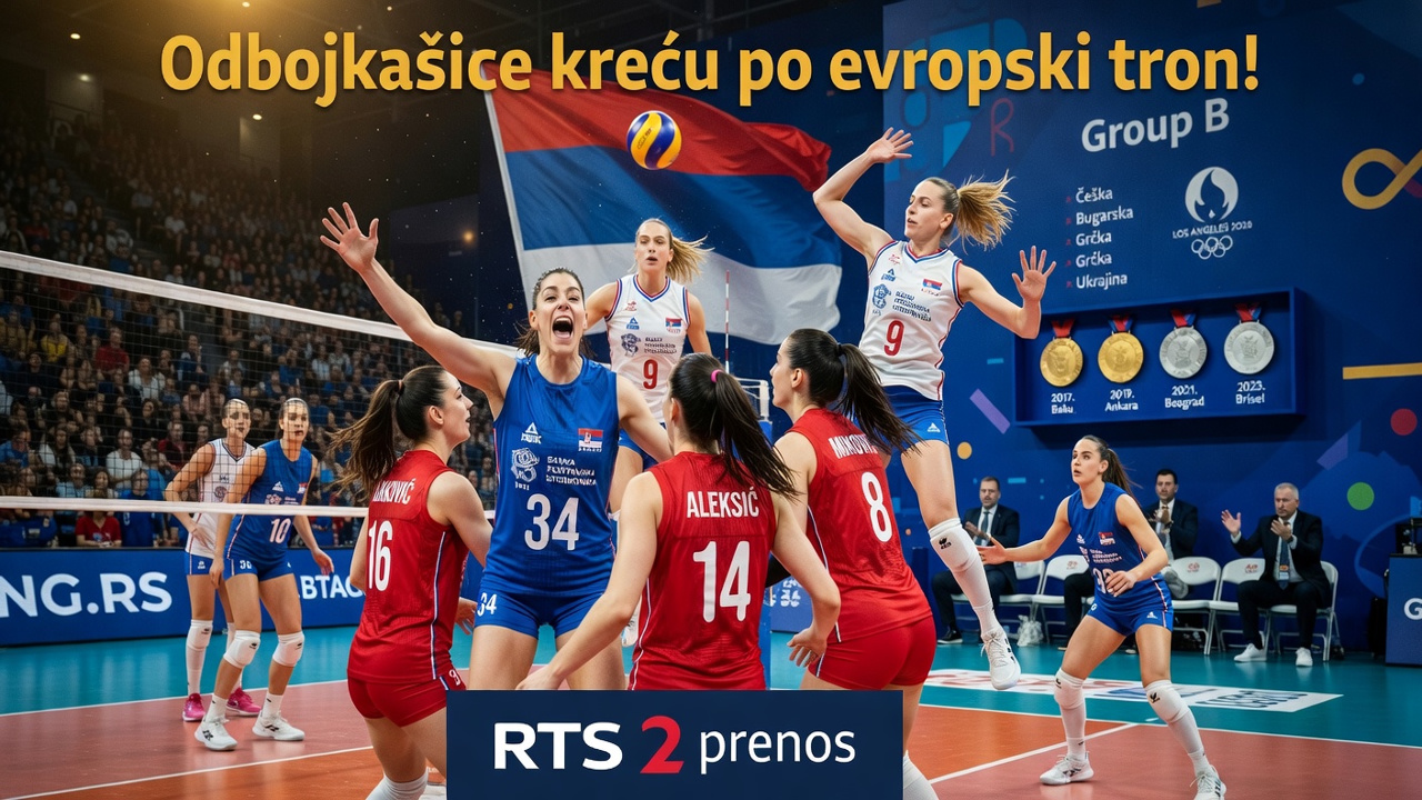 Odbojkašice kreću po evropski tron!